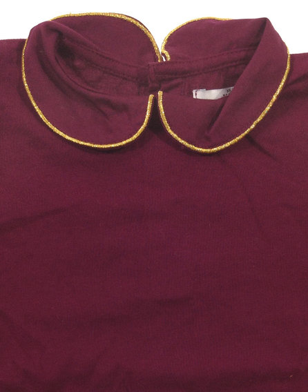 Marks&Spencer bordó színű kislány felső