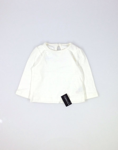 Dunnes törtfehér baba felső