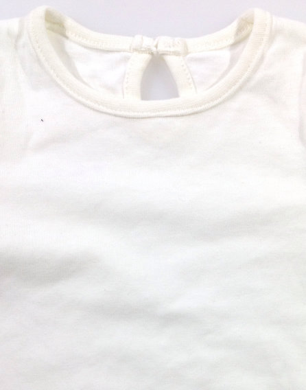 Dunnes törtfehér baba felső