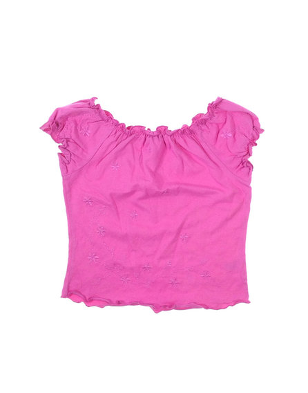 Adams pink virágmintás kislány felső