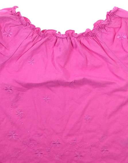 Adams pink virágmintás kislány felső