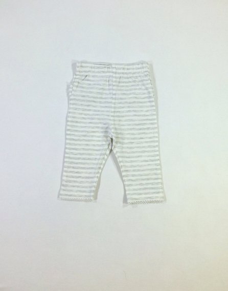 George szürke csíkos baba leggings