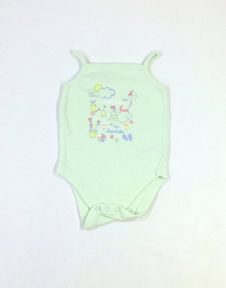 George vidám mintás kislány body