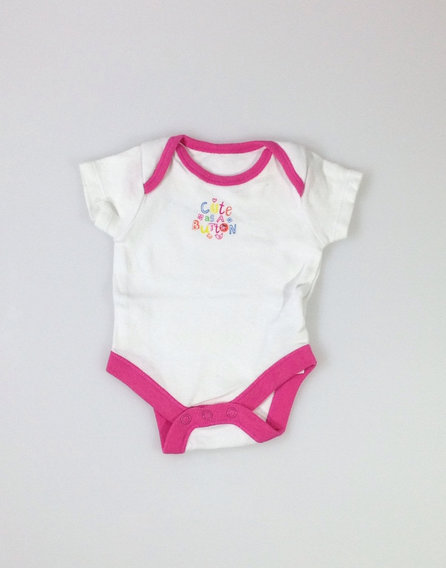 F&F fehér színű mintás body