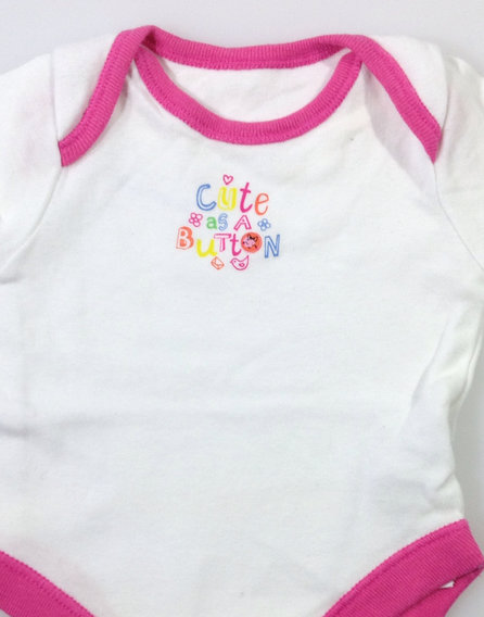 F&F fehér színű mintás body