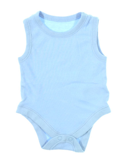 Matalan világoskék ujjatlan body