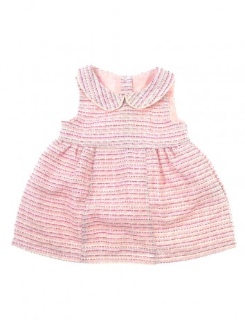 Earlydays rózsaszín mintás baba ruha