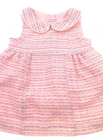 Earlydays rózsaszín mintás baba ruha