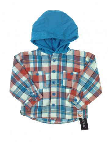 Dunnes színes kockás baba ing