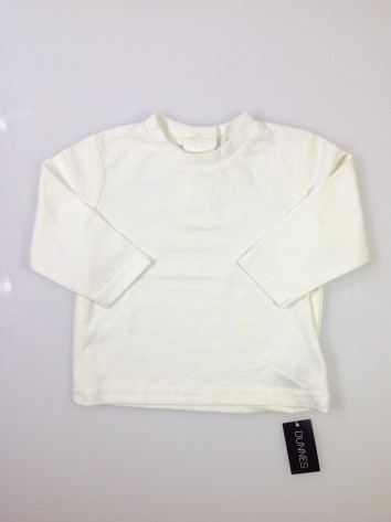 Dunnes törtfehér színű baba felső