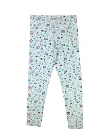 George színes mintás lány leggings | Gyerekruha Klub 164 es méretű lány új leggings Lány leggings Lány nadrág