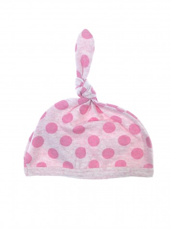 Mothercare rózsaszín pöttyös baba sapka