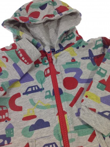 Tu színes mintás kisfiú pulóver