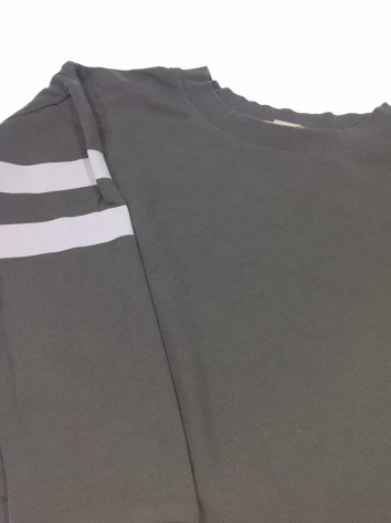 H&M keki színű lány pulóver