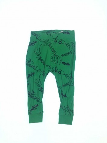 Gap zöld színű autó mintás pizsama