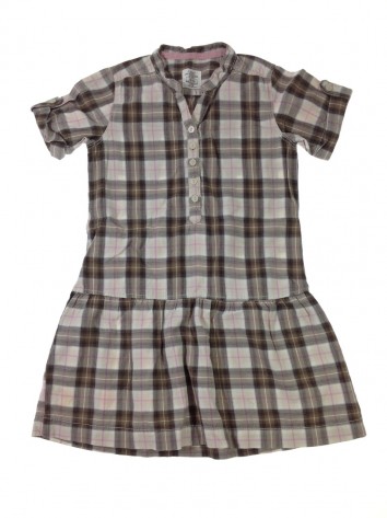 H&M kockás kislány ruha