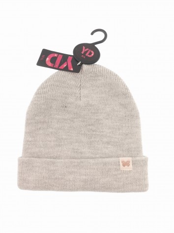 Young Dimension szürke csillámos sapka