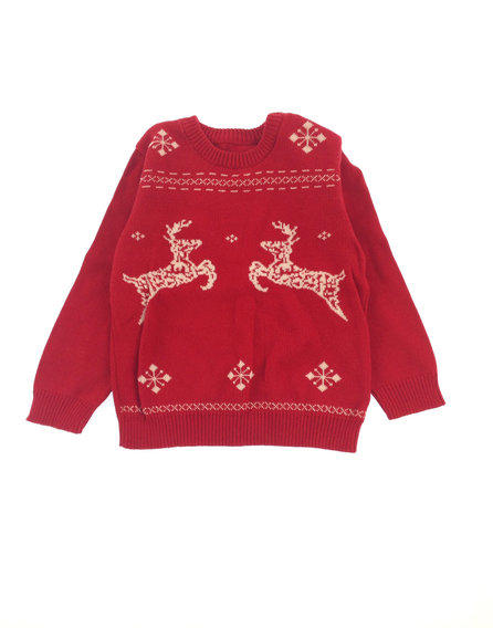 Marks & Spencer rénszarvas mintás pulóver