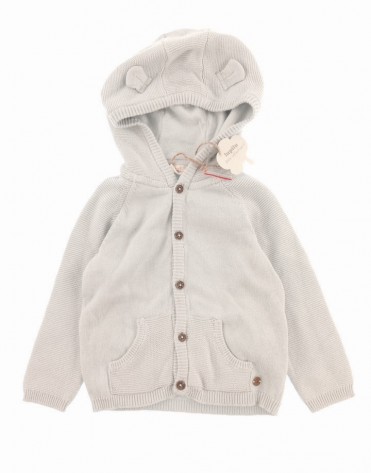 Lupilu babakék kapucnis pulóver