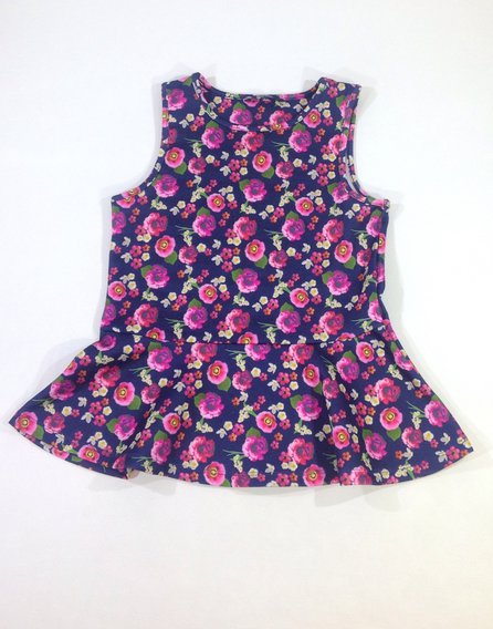 George virág mintás elegáns kislány atléta