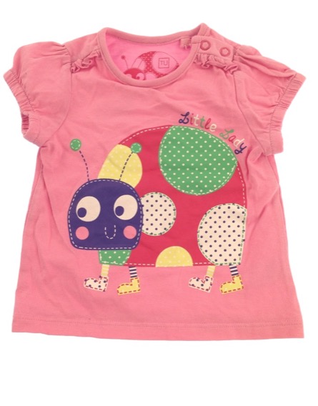 Tu katica mintás baba póló