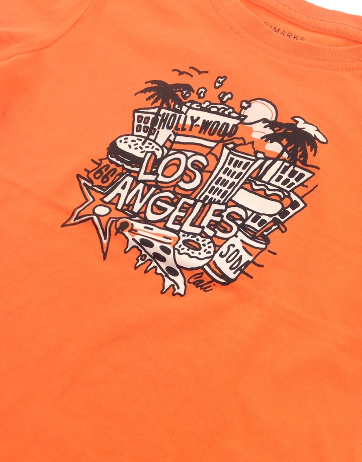 Primark Los Angeles mintás póló Gyerekruha Klub