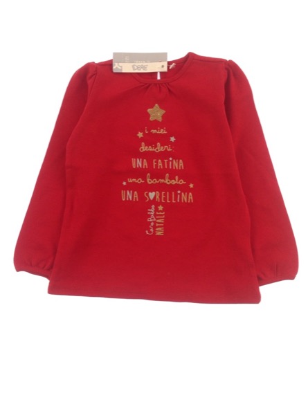 IDEXE feliratos piros felső