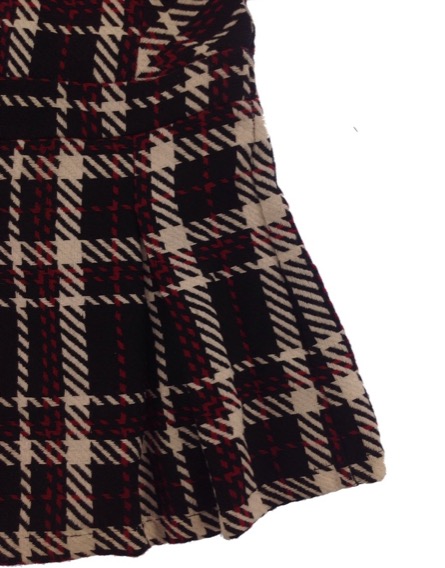 IDEXE mintás fekete ruha