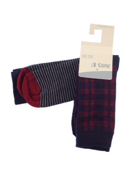 IDEXE 2 db mintás zokni