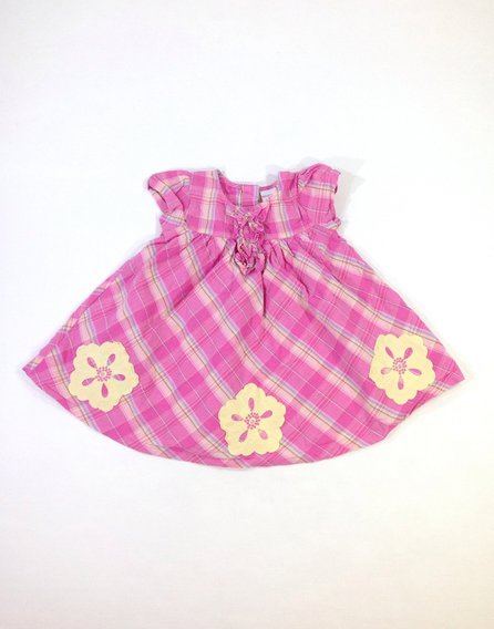 Bluezoo virág mintás baba ruha