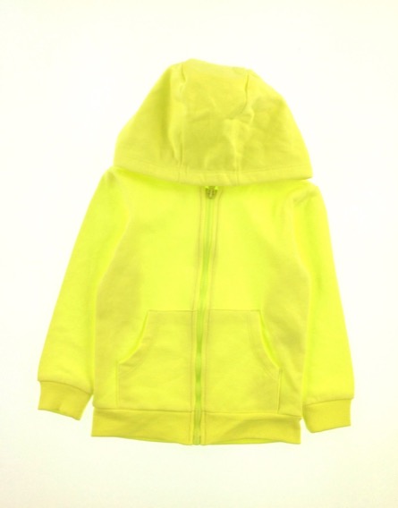 Dunnes neonzöld kapucnis pulóver