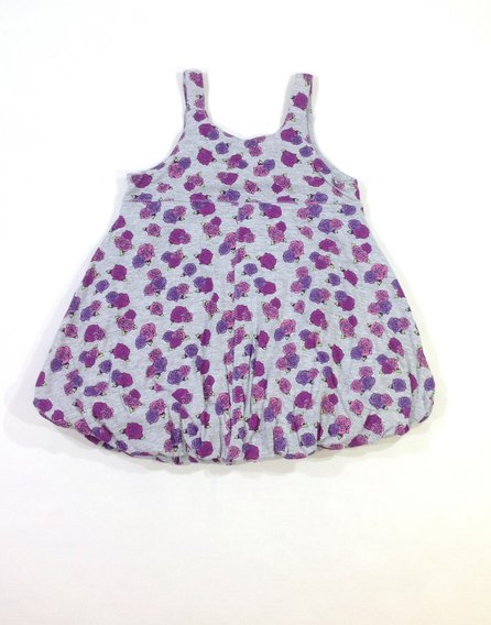 St.Bernard rózsa mintás kislány hagymaruha