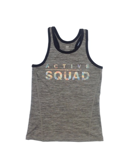 H&M feliratos szürke sport atléta