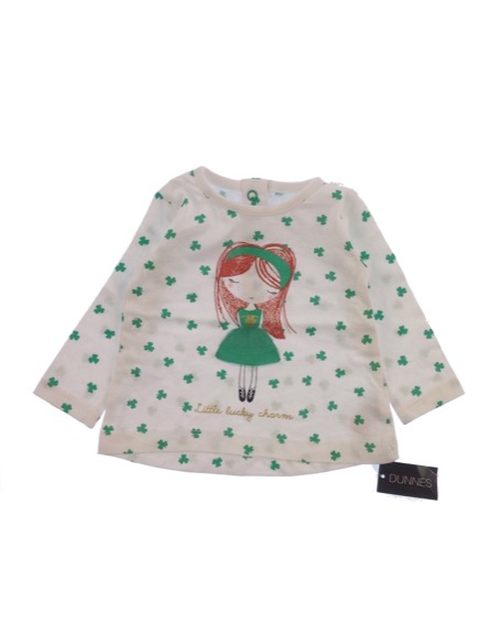 Dunnes lóhere mintás felső