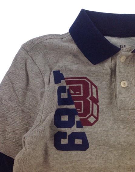 Gap feliratos szürke felső