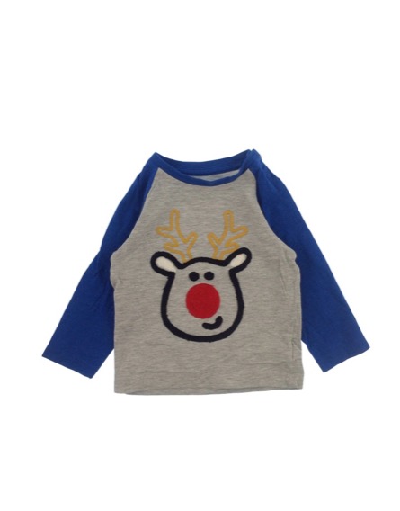 Mothercare rénszarvas mintás baba felső