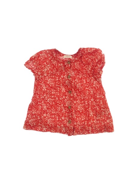 Next virágmintás piros blúz