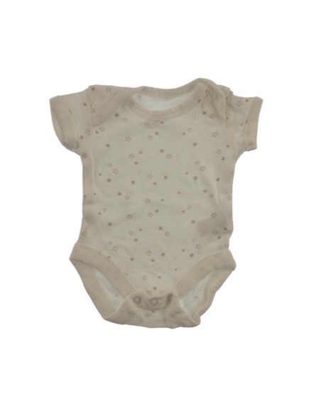 Dunnes csillagmintás törtfehér body