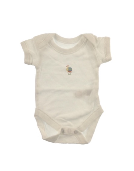 St. Bernard méhecske mintás fehér body