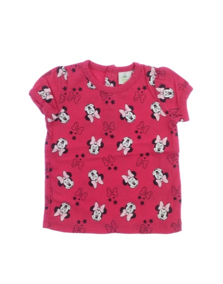 Disney Minnie egér mintás pink póló