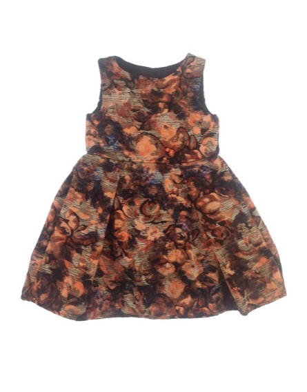 St. Bernard kislány virágmintás ruha