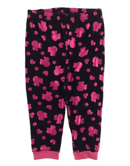 Kislány Minnie egeres fekete leggings
