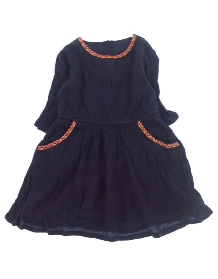 Marks&Spencer kislány sötétkék ruha