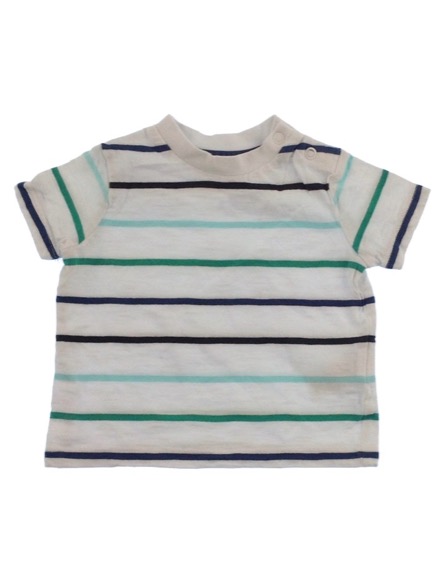 F&F csíkos babapóló