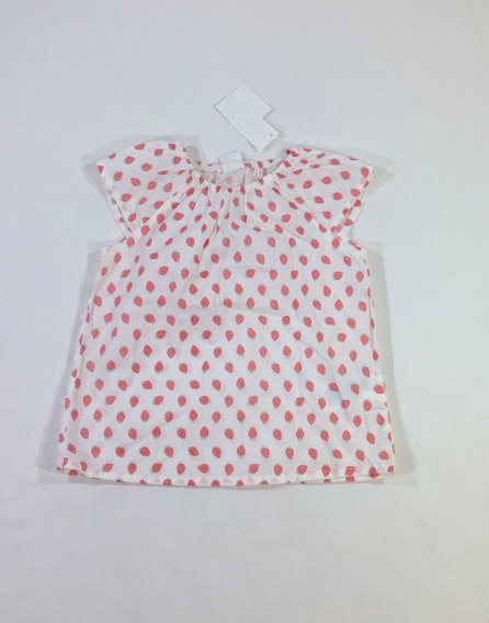 H&M szamóca mintás kislány póló