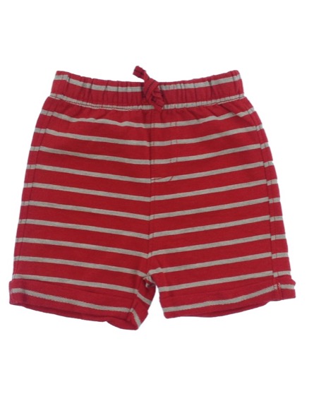 George kisfiú csíkos piros rövidnadrág