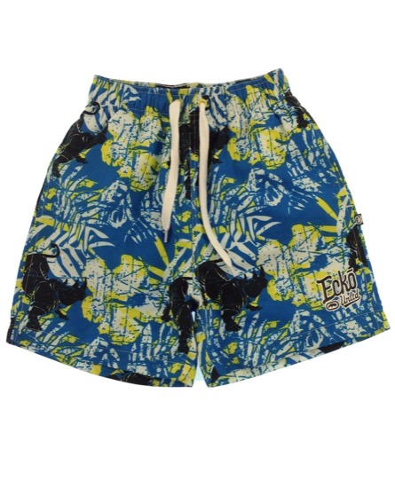 Ecko Unltd. kisfiú mintás kék fürdőnadrág