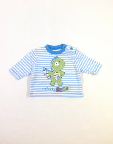 Cherokee dínó mintás baba felső