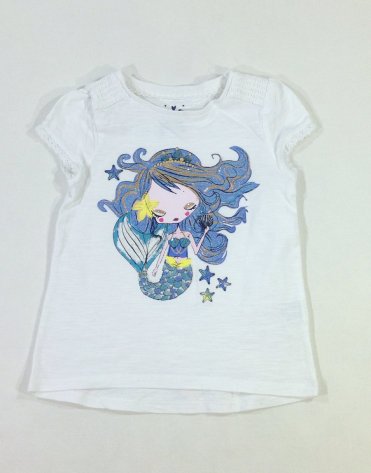 F&F sellő mintás baba póló