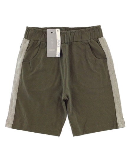 IDEXE kisfiú sötétzöld rövidnadrág